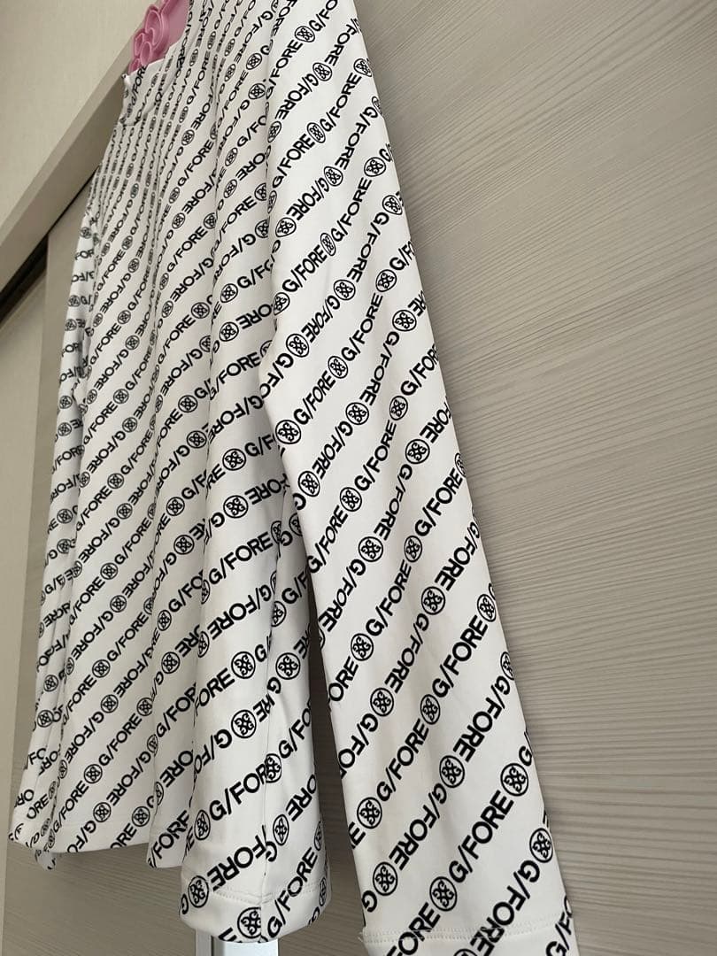 正規品G/FORE ロゴプリント長袖シャツ