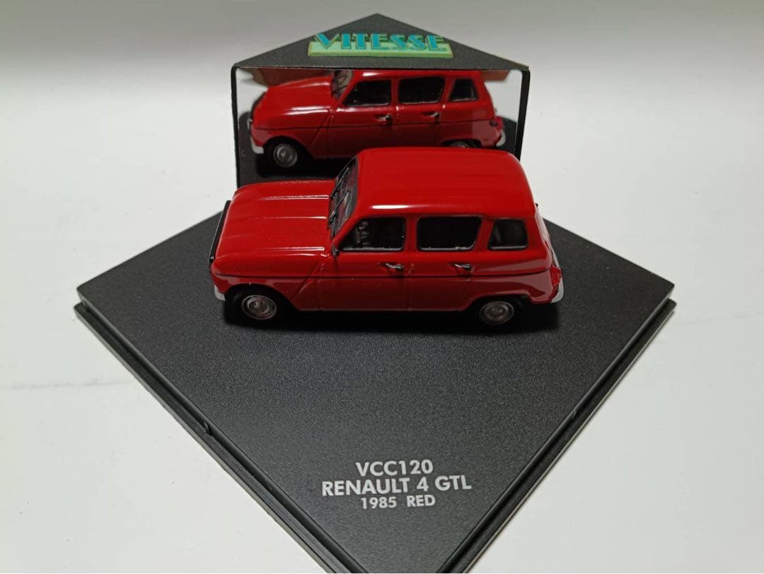 VITESSE ヴィテス ビテス ルノー4 ミニカー 限定品 4個セット - メルカリ