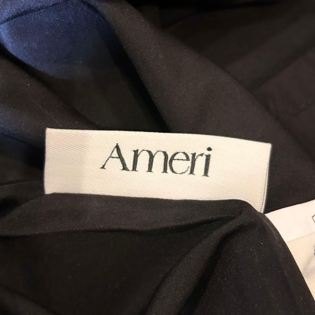 ワンピース AMERI BUMPY VOLUME MINI DRESS