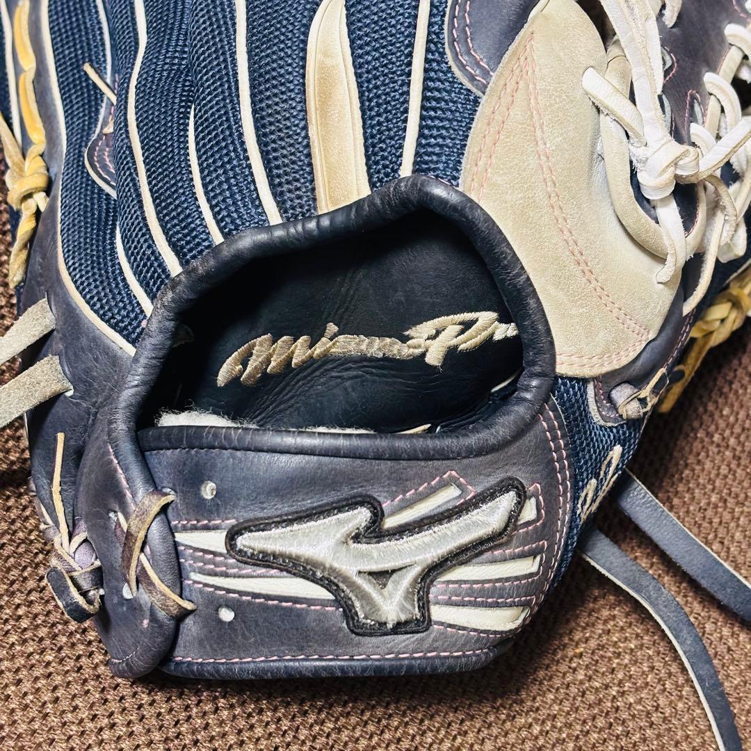 ミズノプロ HAGA JAPAN 外野用オーダー背面メッシュ 軟式グローブ