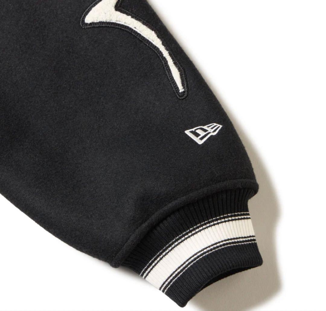 な*ち様 NEW ERA メルトン ヴァーシティジャケット 岡本太郎 スタジャン