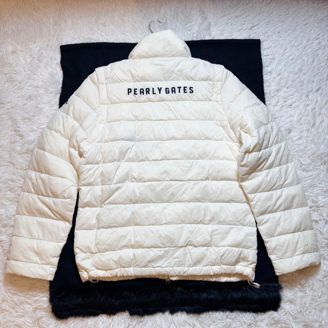 りゅうちゃん様美品 パーリーゲイツ 2way ダウンジャケット ベスト 大きいサ