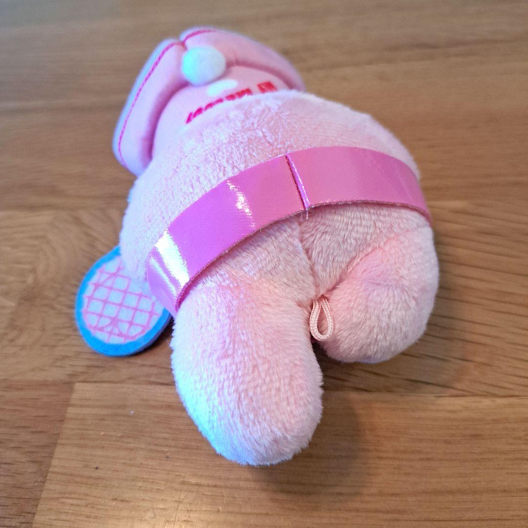 マイメロディ マスコット テニス姿 ぬいぐるみ キーホルダー サンリオ