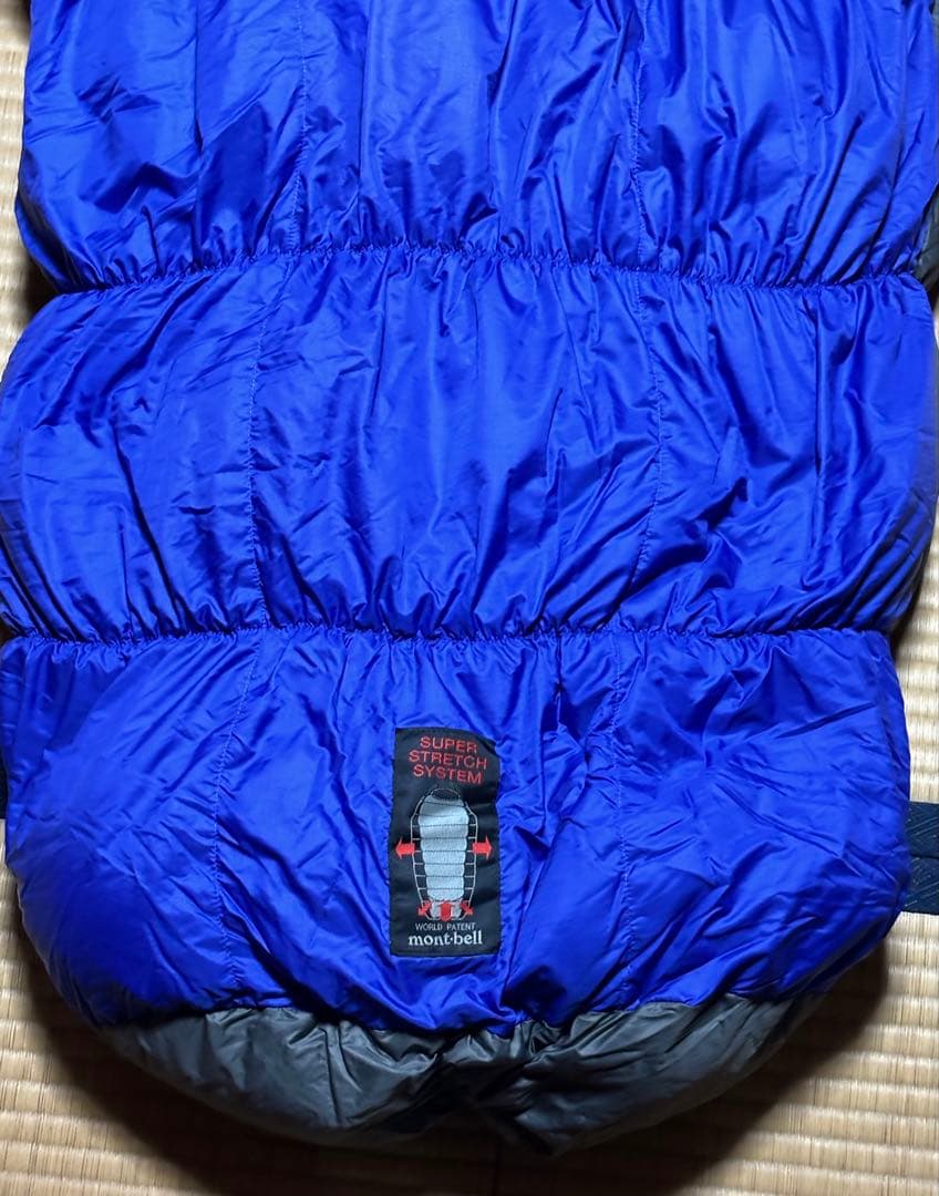 モンベル mont-bell ダウンハガー #0 シュラフ 寝袋