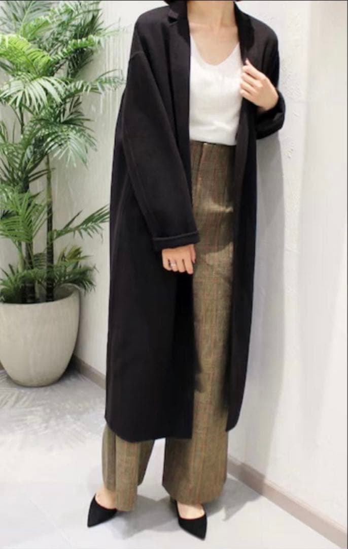 plage ハミルトンテーラードコート36 ブラウン