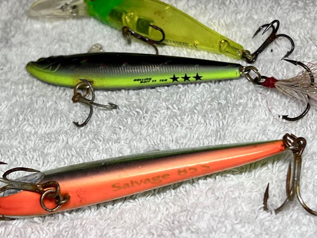 シーバスルアー 62個セット VISION95F 他 送料無料 引退セット