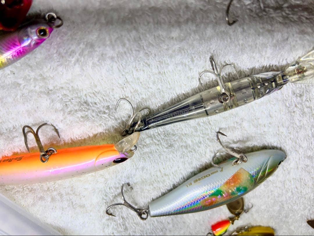 シーバスルアー 62個セット VISION95F 他 送料無料 引退セット