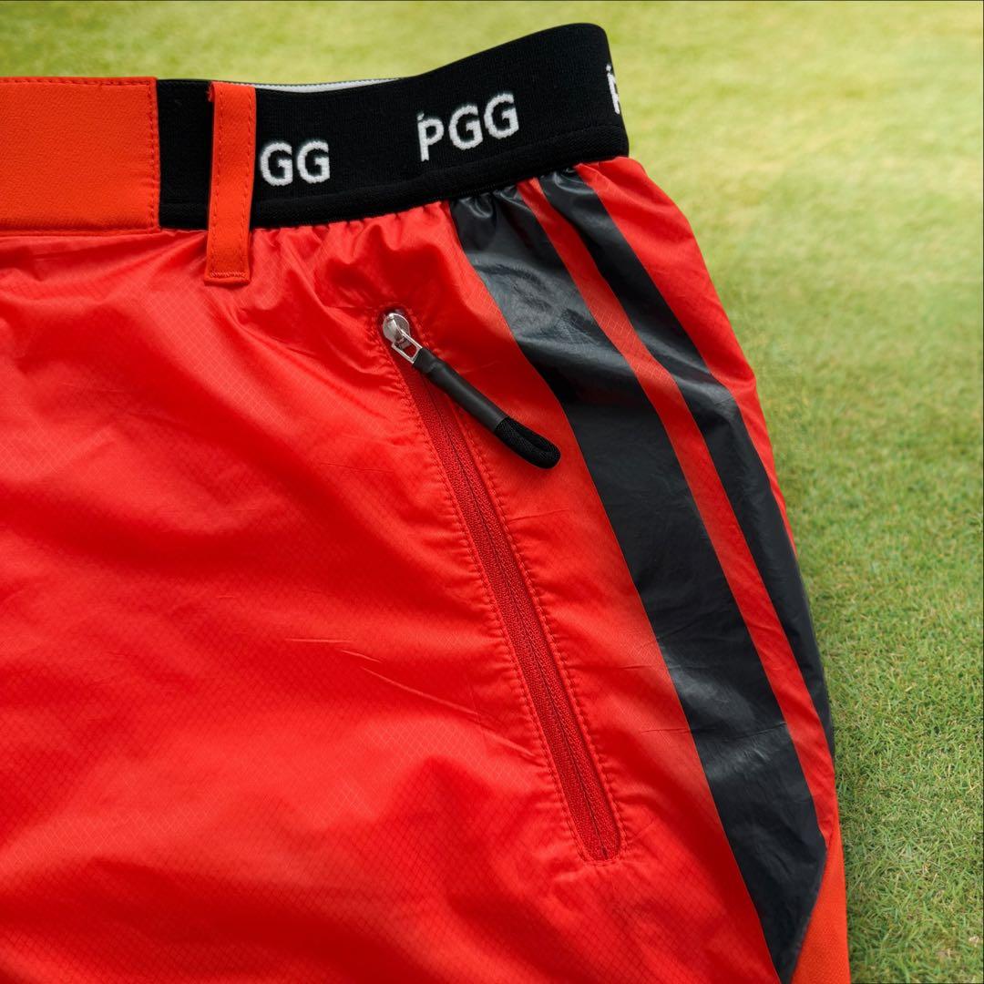 現行モデル パーリーゲイツ PGG ハーフパンツ 短パン オレンジ 美品 5
