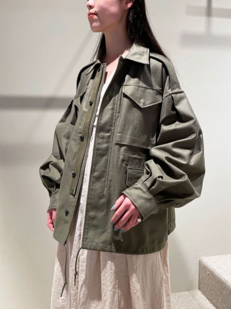 【HYKE】別注M-51 TYPE BALLOON SLEEVE JACKET