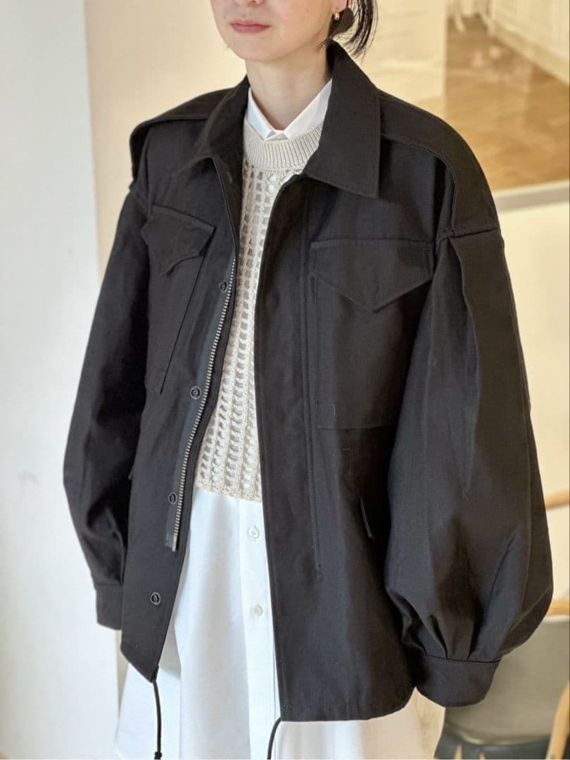 【HYKE】別注M-51 TYPE BALLOON SLEEVE JACKET