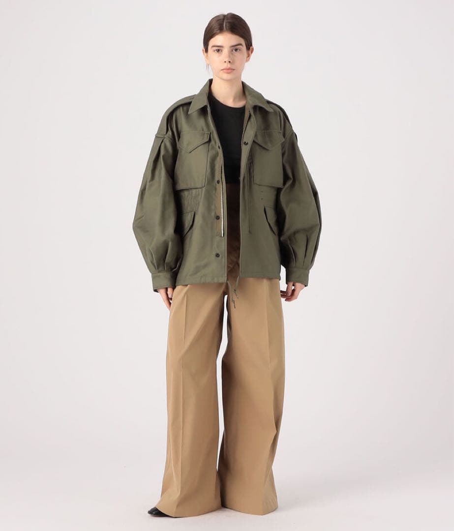 【HYKE】別注M-51 TYPE BALLOON SLEEVE JACKET