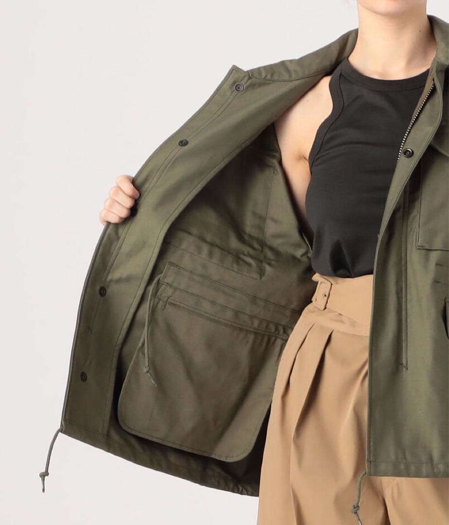 【HYKE】別注M-51 TYPE BALLOON SLEEVE JACKET