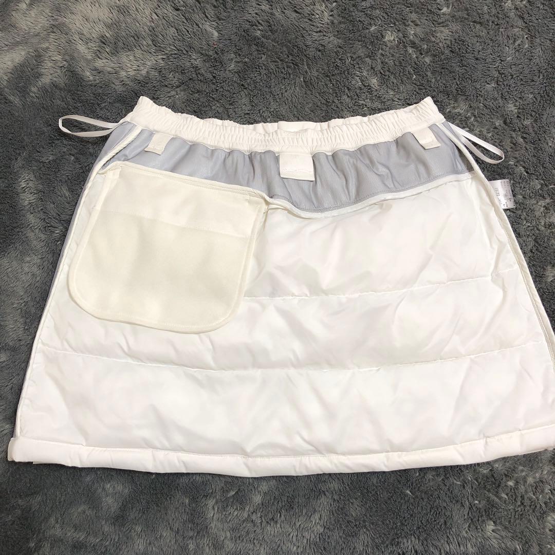 PEARLY GATES ダウンスカート　ホワイト