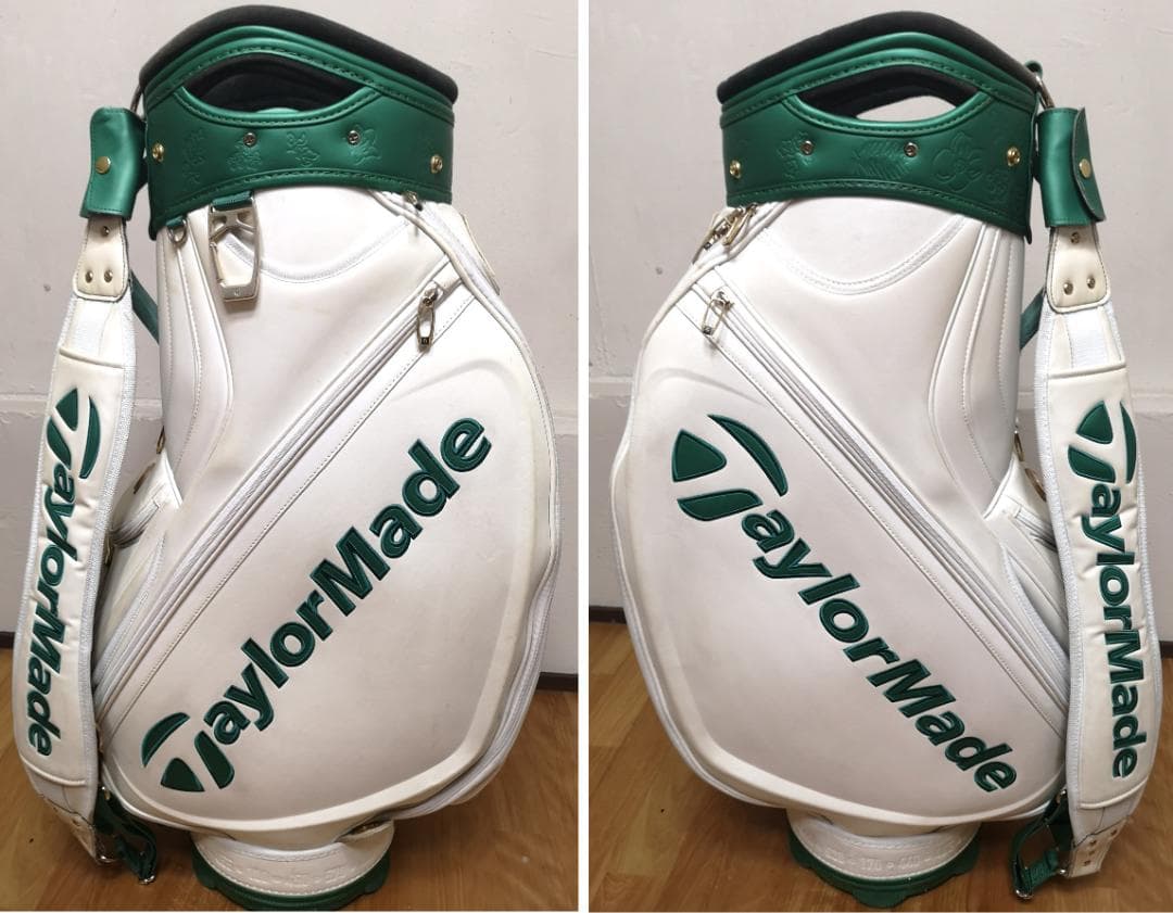 TaylorMadeの限定マスターズキャディバッグ(2019年式・カバー2個付)