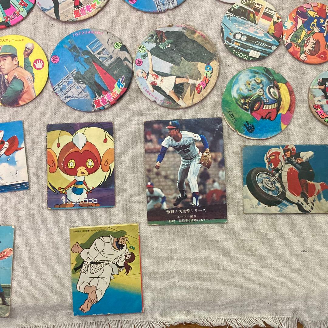 大量まとめ☆昭和レトロ】めんこ メンコ 面子 カード 羽子板