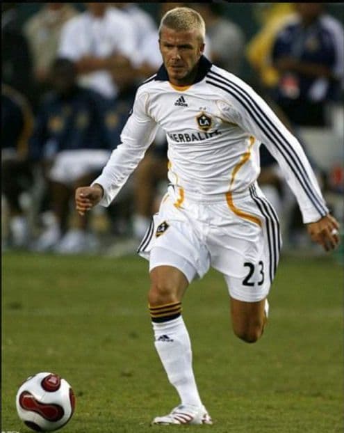 ロサンゼルス・ギャラクシー ベッカム 23番 ホームユニフォーム 上下セット