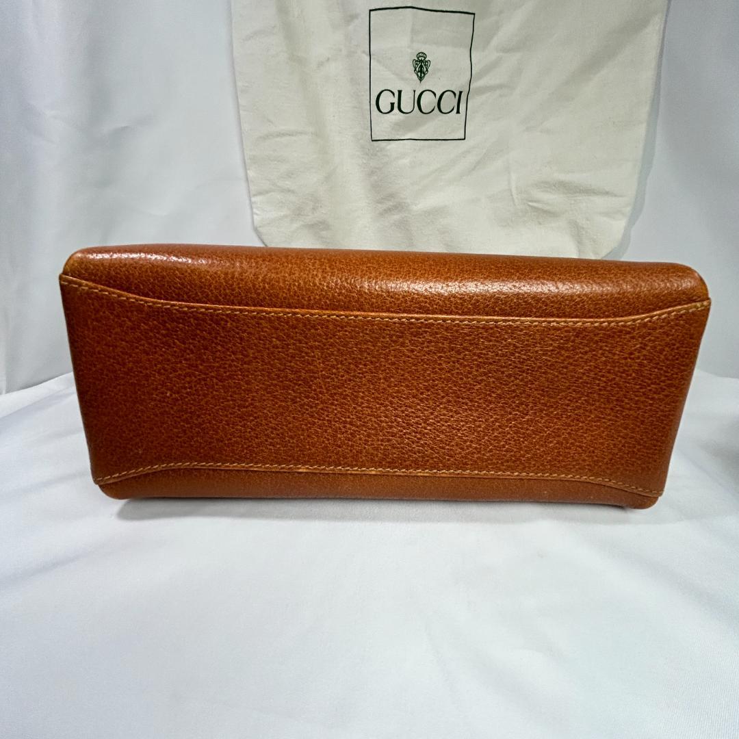 10%セール‼️★美品！！　GUCCI バンブー トップハンドル ハンドバッグ