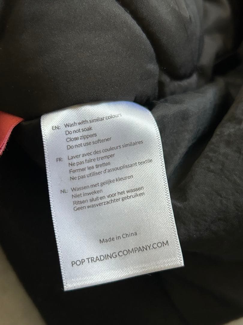 POP TRADING COMPANY フライトジャケット ナイロン