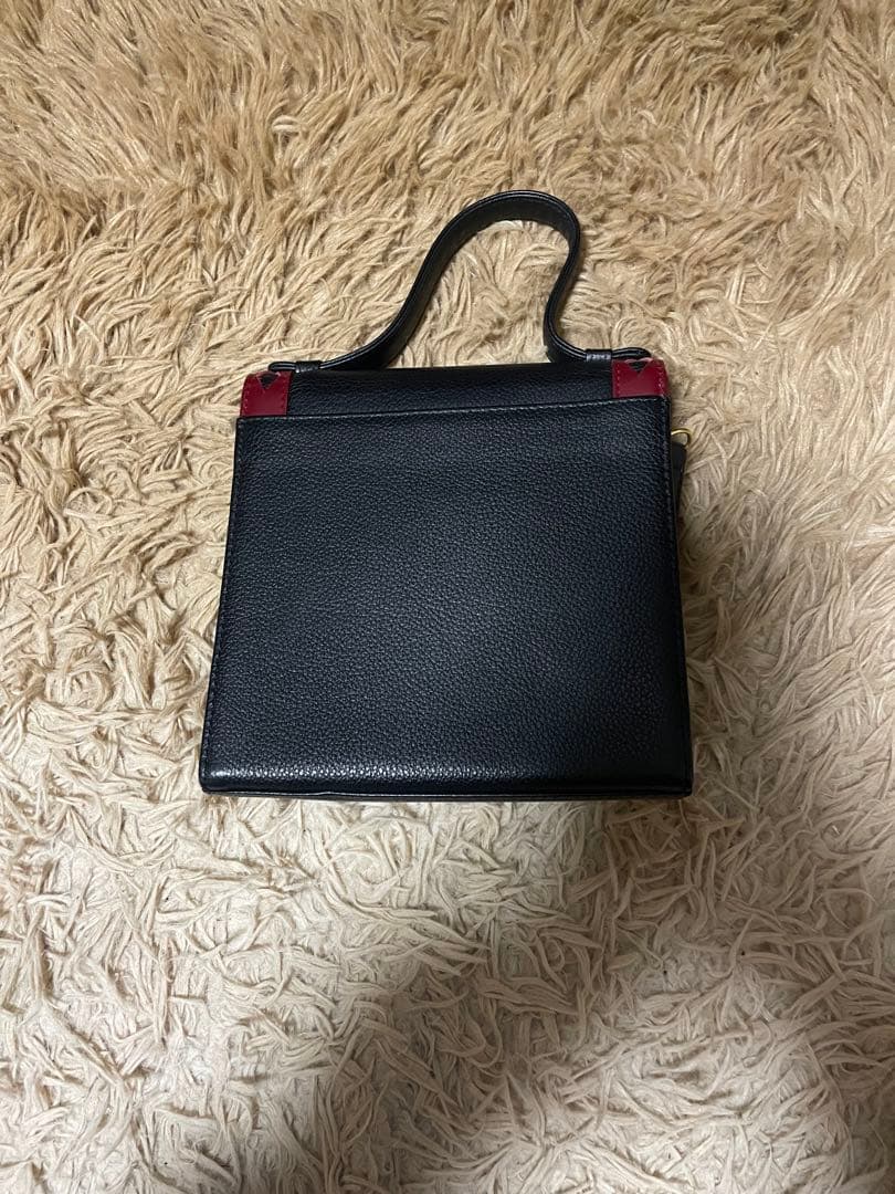 極 美品 イヴサンローラン YSL ロゴ レザー 2way ショルダーバッグ