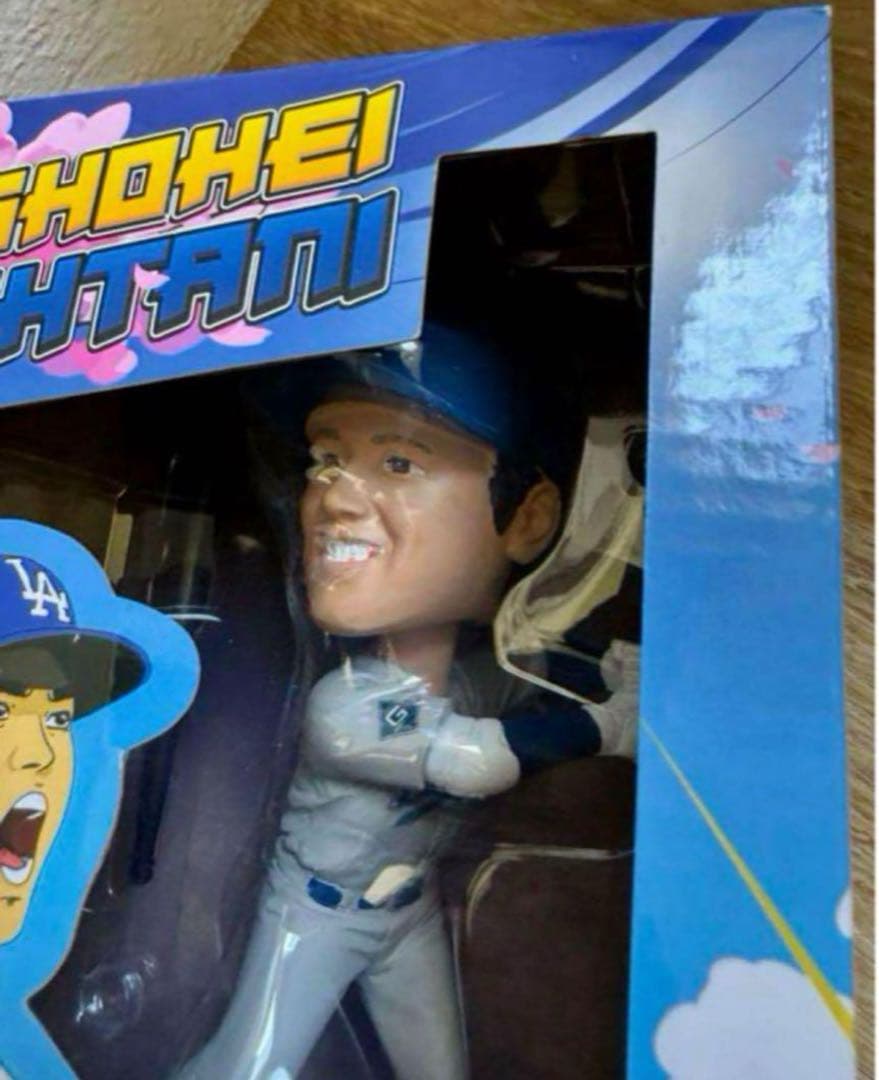 激レア グレー ビジターユニフォーム 大谷翔平 ボブルヘッド 来場者限定