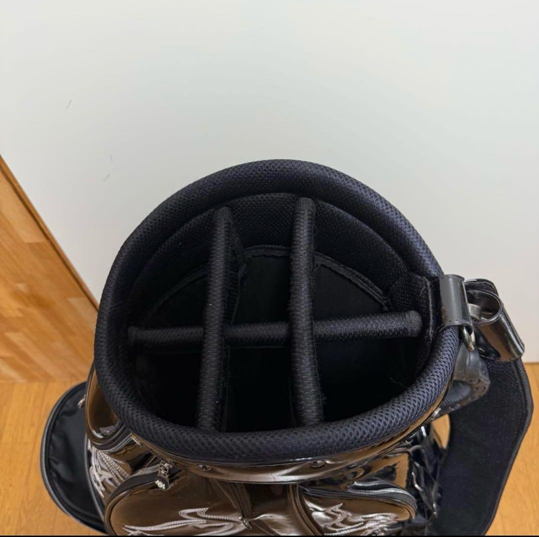 (希少)TMT CLASSIC ブラックエナメル　ゴルフキャディバッグ