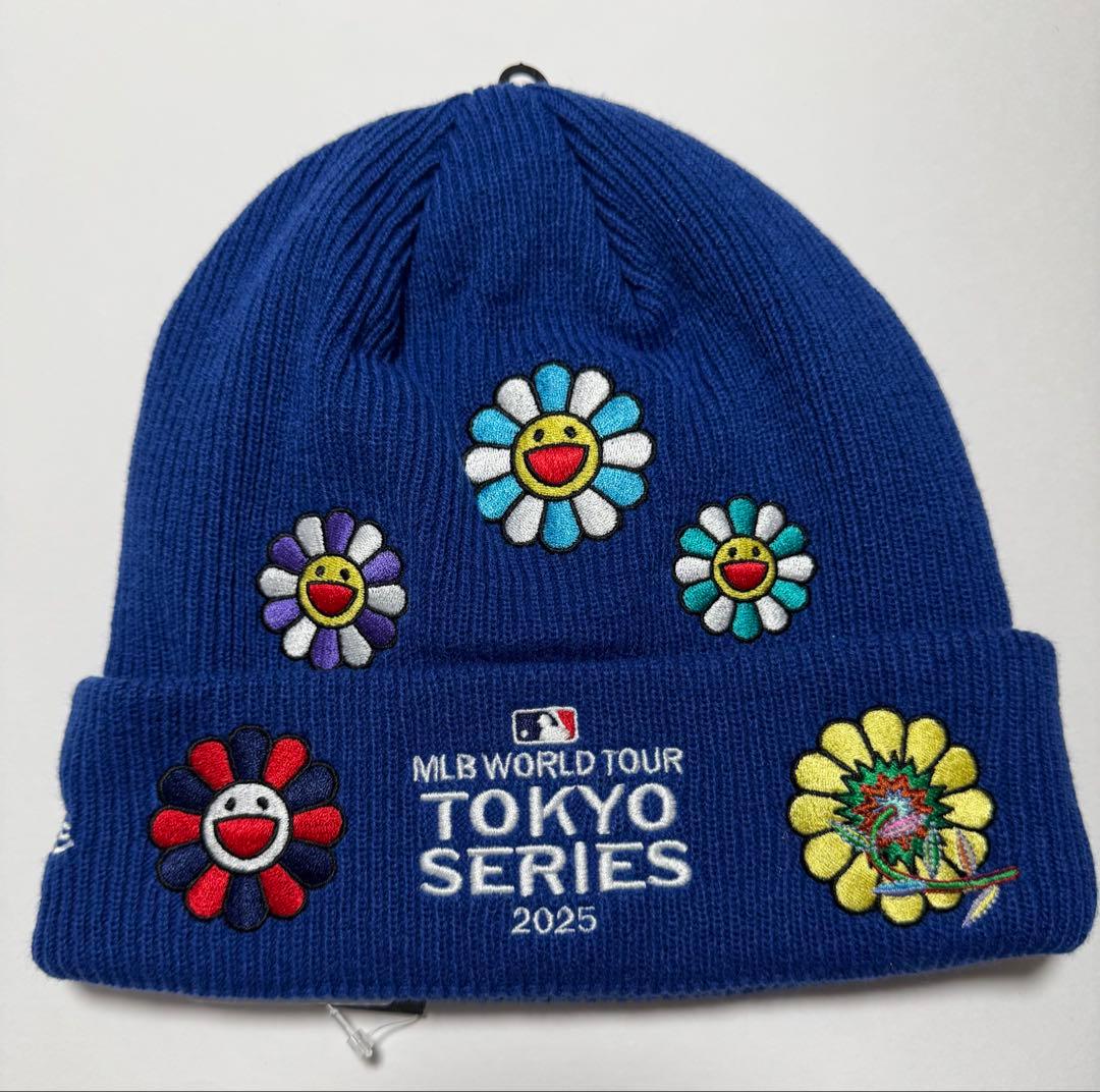 村上隆 MLB Tokyo Series Cubs ビーニー ニット