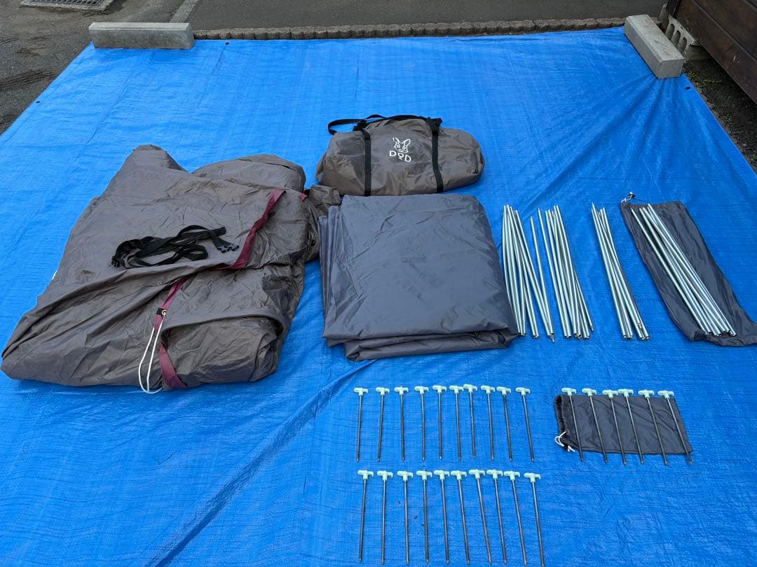 DOD カマボコテント　ナチュラム別注モデル