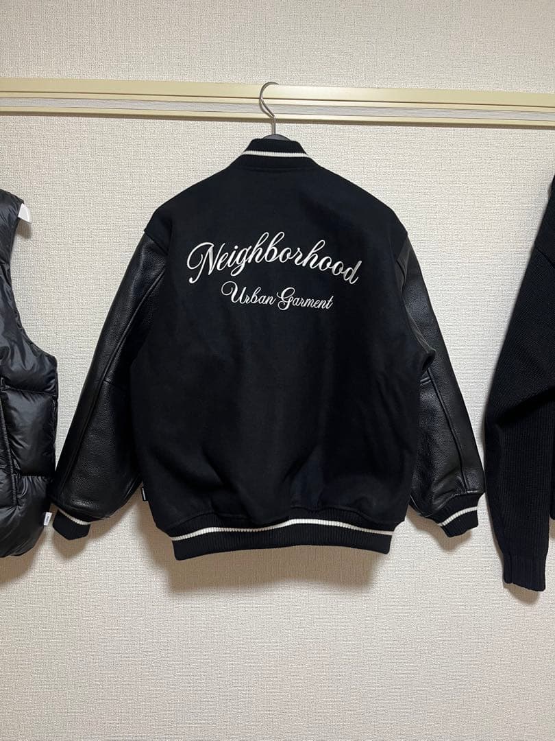 Neighborhood スタジャン ブラック