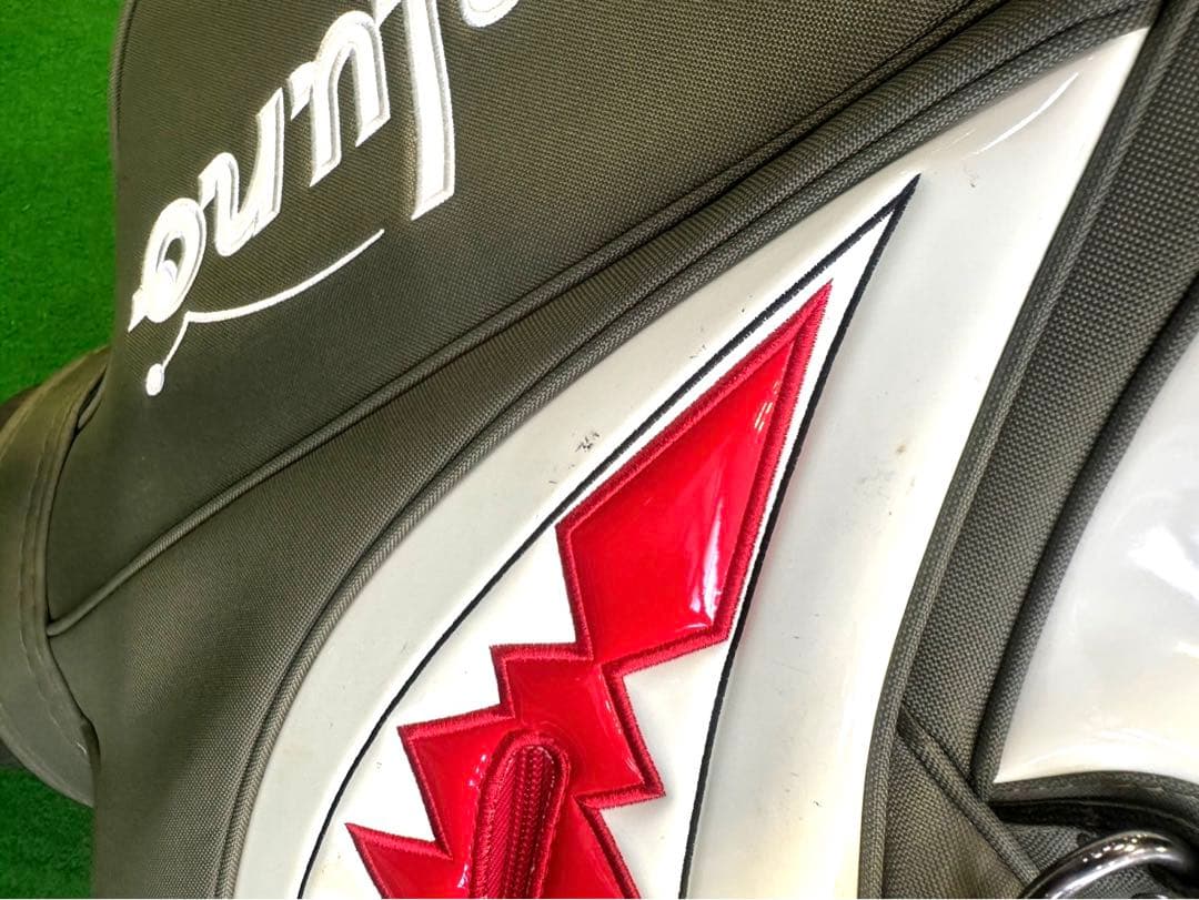 【超希少】ラッセルノ キャディバッグ 覆面デザイン 6個口 ネームプレート未使用