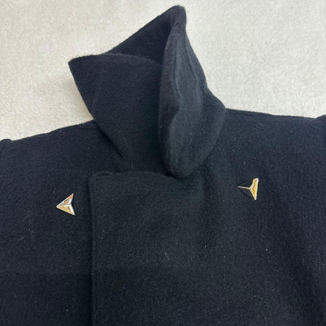 ティエリーミュグレー　アルパカ ウール ロングコート 購入タグ　予備部品付き