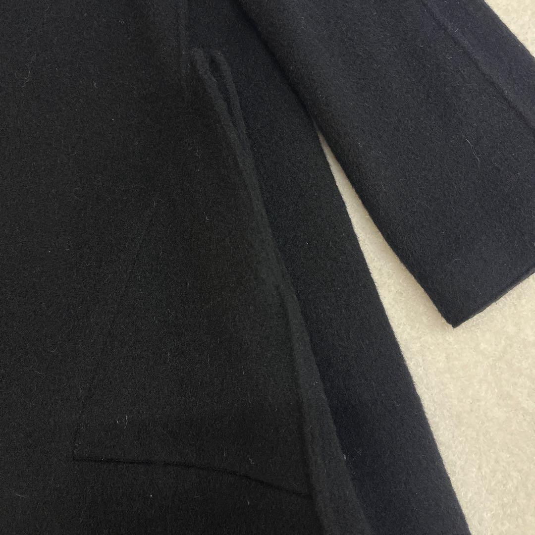 ティエリーミュグレー　アルパカ ウール ロングコート 購入タグ　予備部品付き