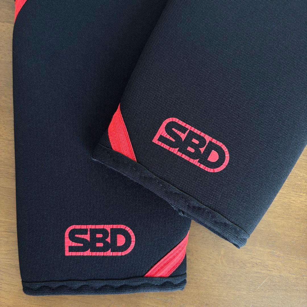 SBD 二ースリーブ 新デザイン Sサイズ 黒/赤