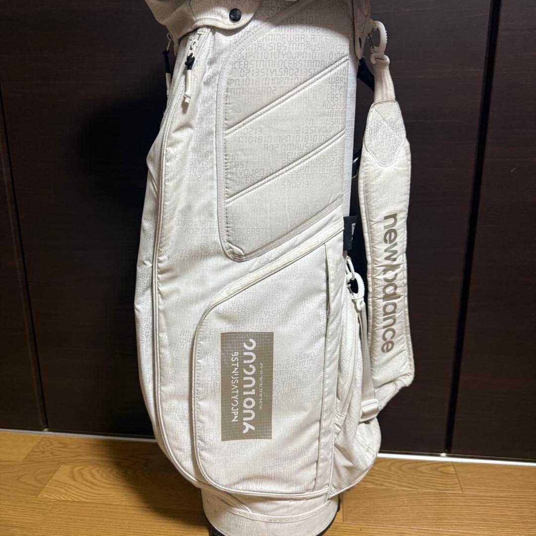 New Balance yuouyu ゴルフバッグ ホワイト