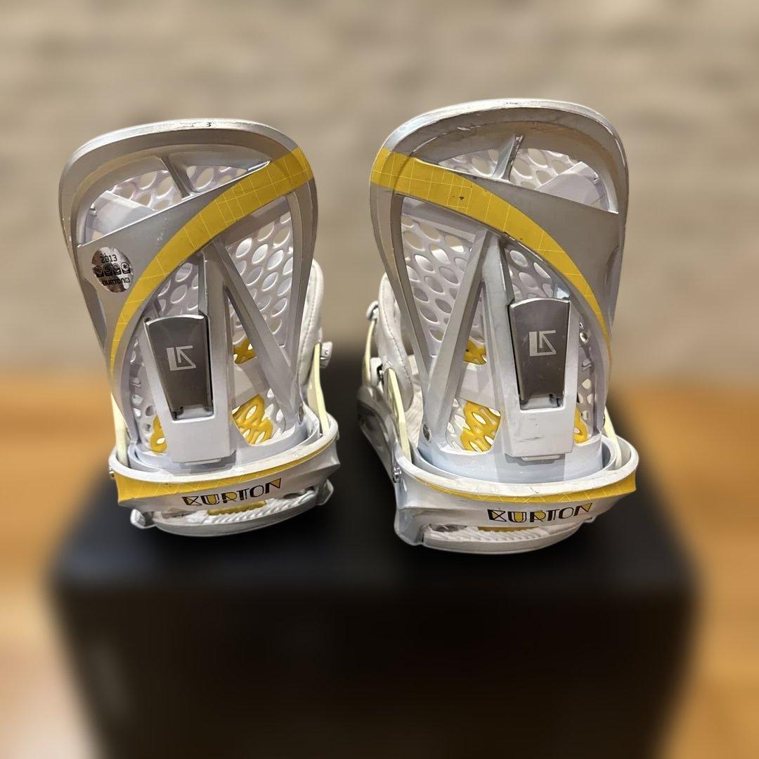 田*男様 BURTON ESCAPADE スノーボード ビンディング ホワイト/