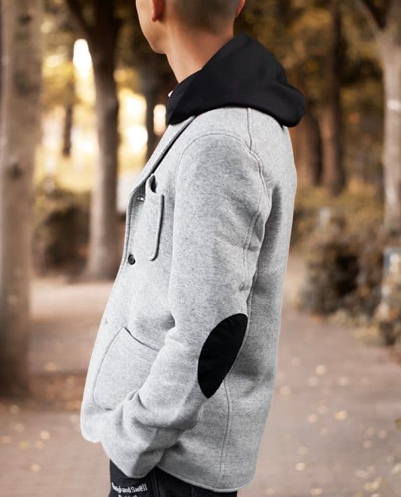 rough＆swell ラフ＆スウェルゴルフマジソンジャケットメンズSグレー