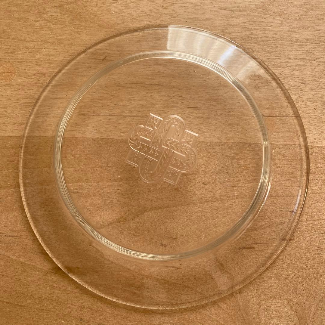 R.Lalique クリスタル皿　約16センチ