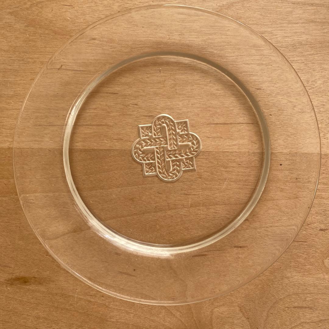 R.Lalique クリスタル皿　約16センチ