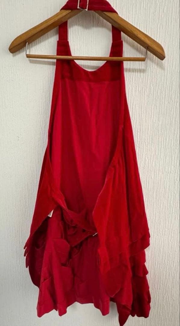 【希少】コムデギャルソンコムデギャルソン 段々フリルエプロンドレス コムコム