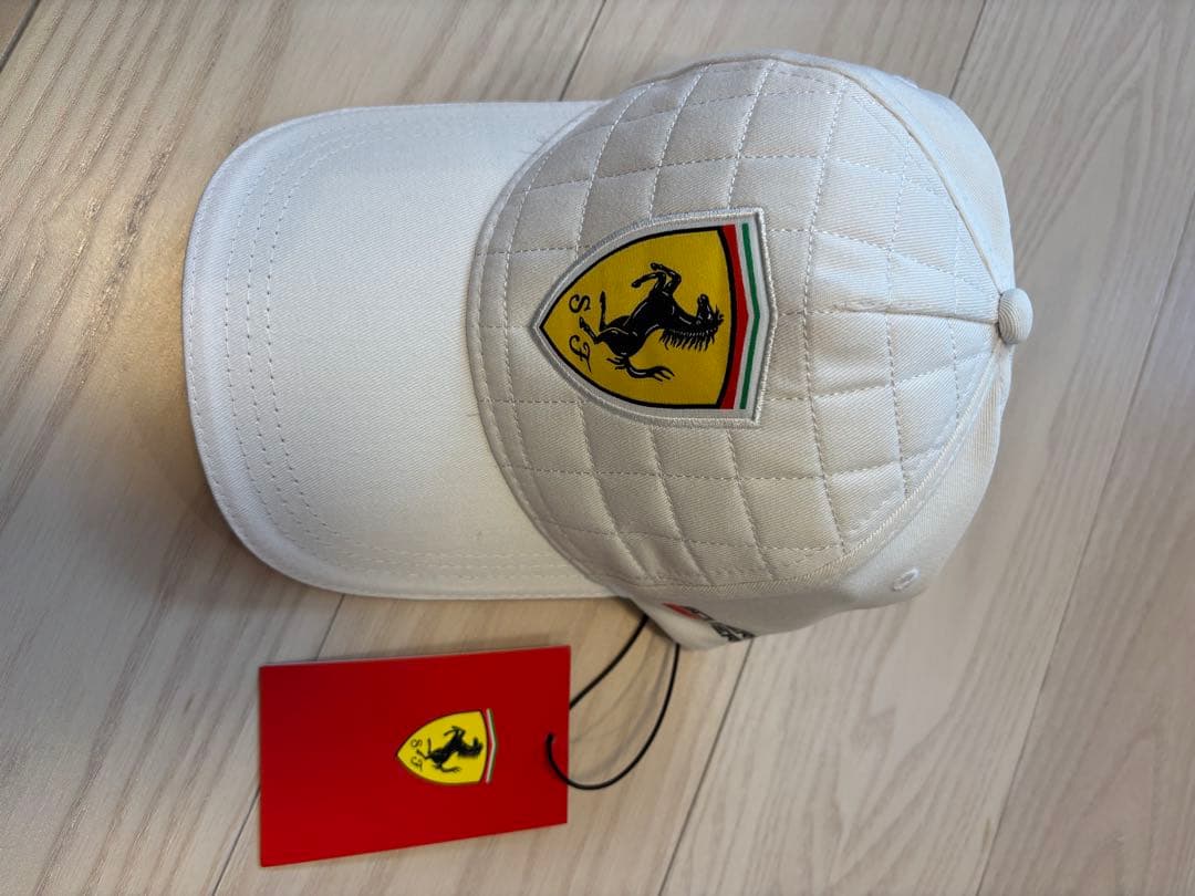【新品未使用】フェラーリ F1 キャップ 2016年メキシコグランプリ（白）
