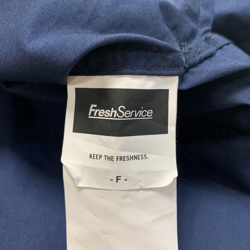 FreshService UTILITY B.D SHIRT 長袖 シャツ 紺