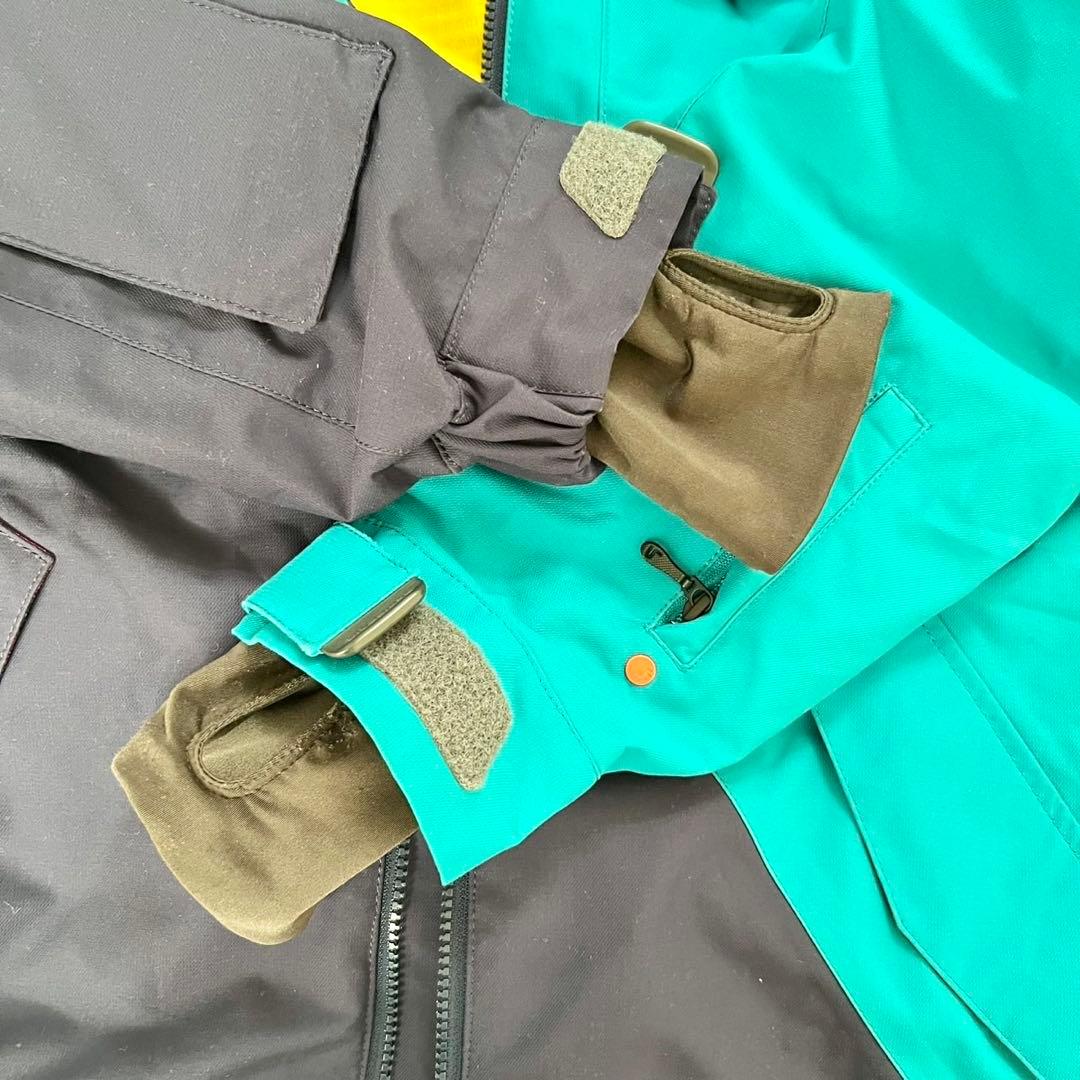 スノーボードジャケット ウェア メンズ 青 紺 バイカラー BlueBlood