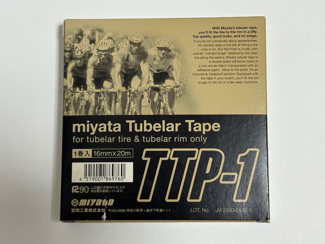 ミヤタ チューブラーテープ TTP-1 16mm×20m 未使用品