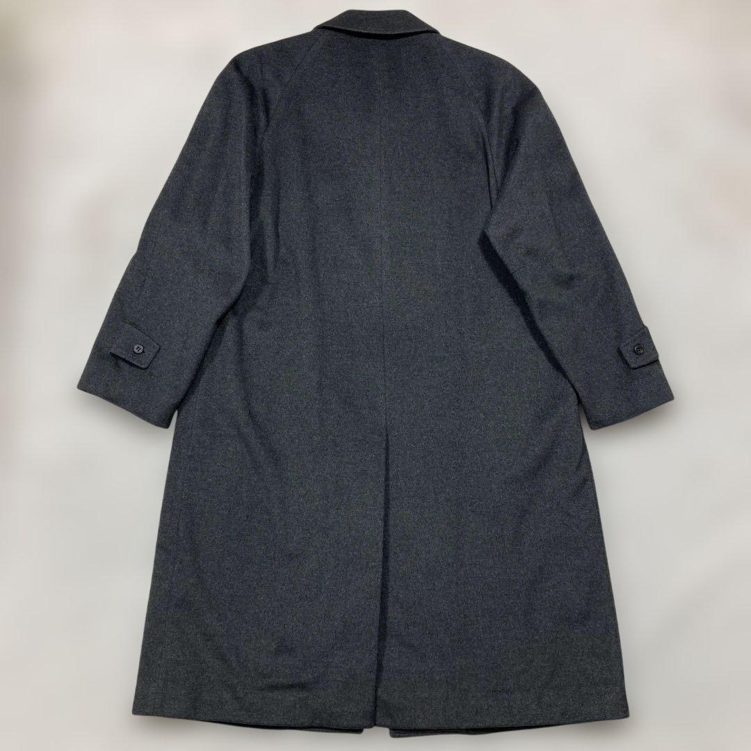 未使用級 ジャンルイシェレル ステンカラーコート カシミヤ100 マキシ