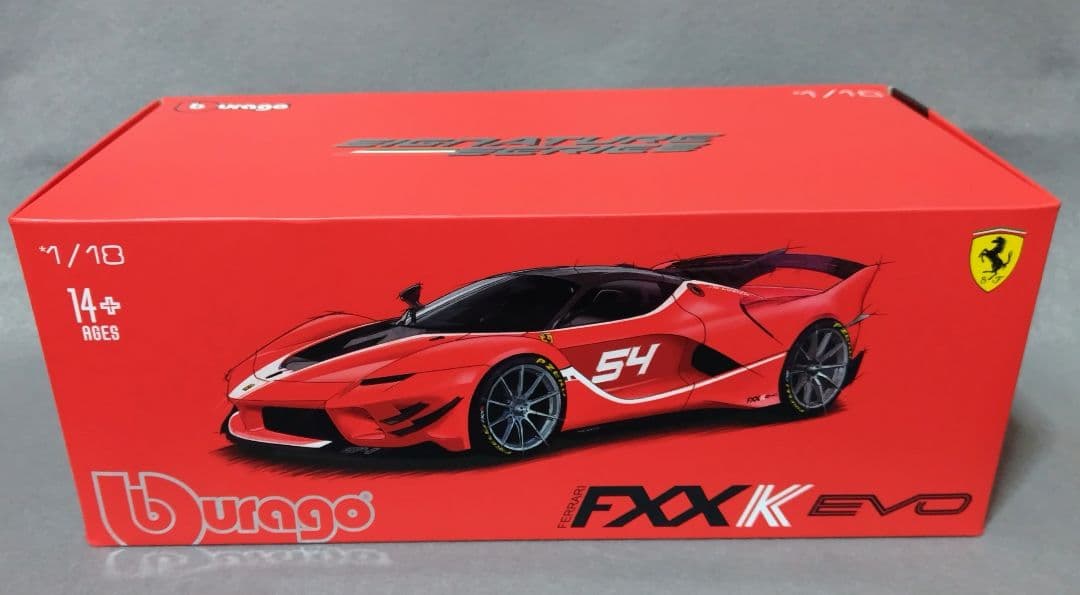 1/18 BBurago シグネチャー FXX K evo 新品未開封