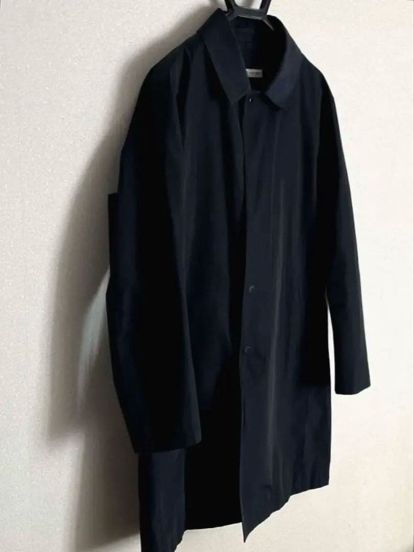 【現行タグ】ユナイテッドアローズ ステンカラーコート L ネイビー ライナー