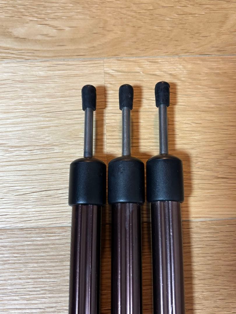 OGAWA TENT アルミテントポール ブラウン　3本セット