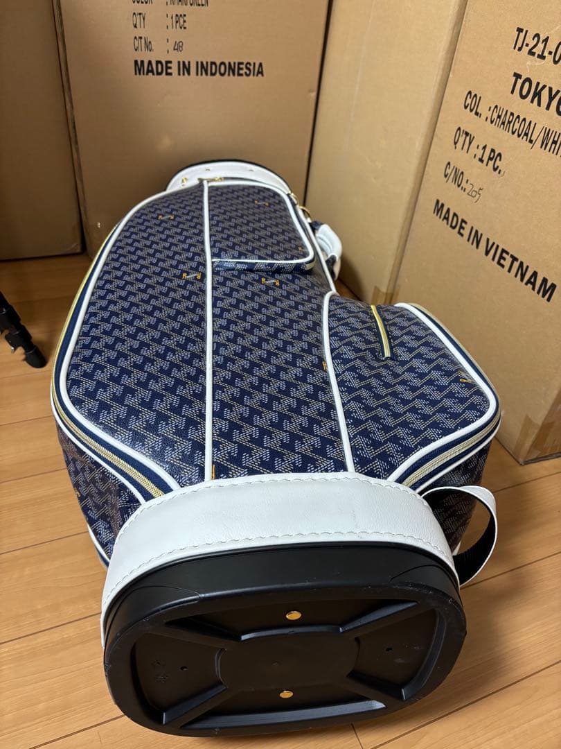 Resurrection RALLINA キャディバッグ レザレクションネイビー