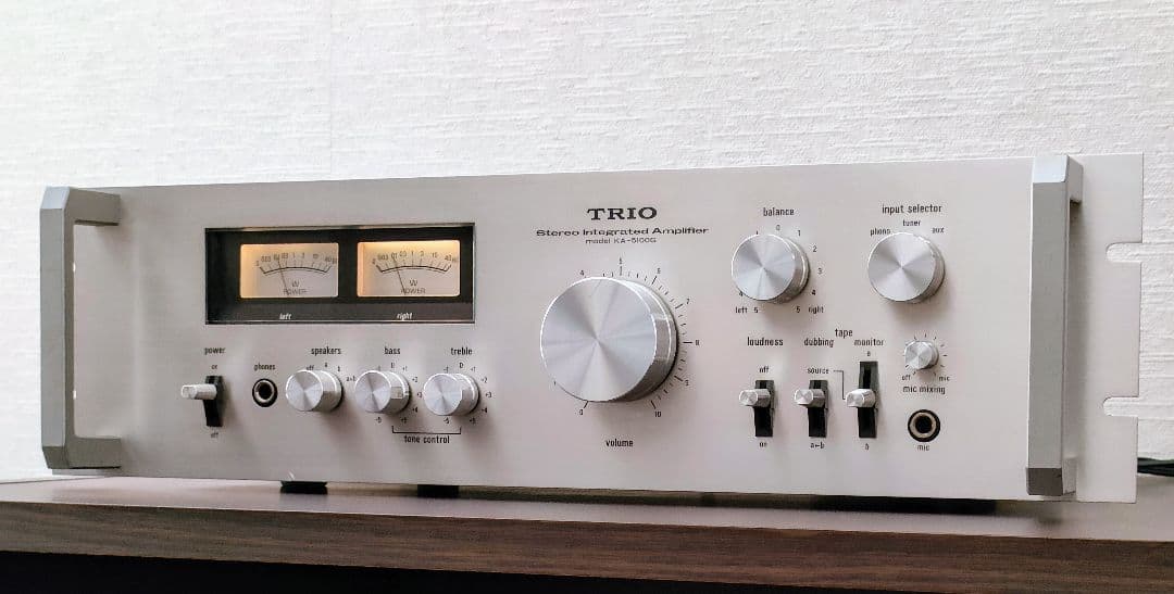 トリオ TRIO プリメインアンプ KA-5100G - メルカリ
