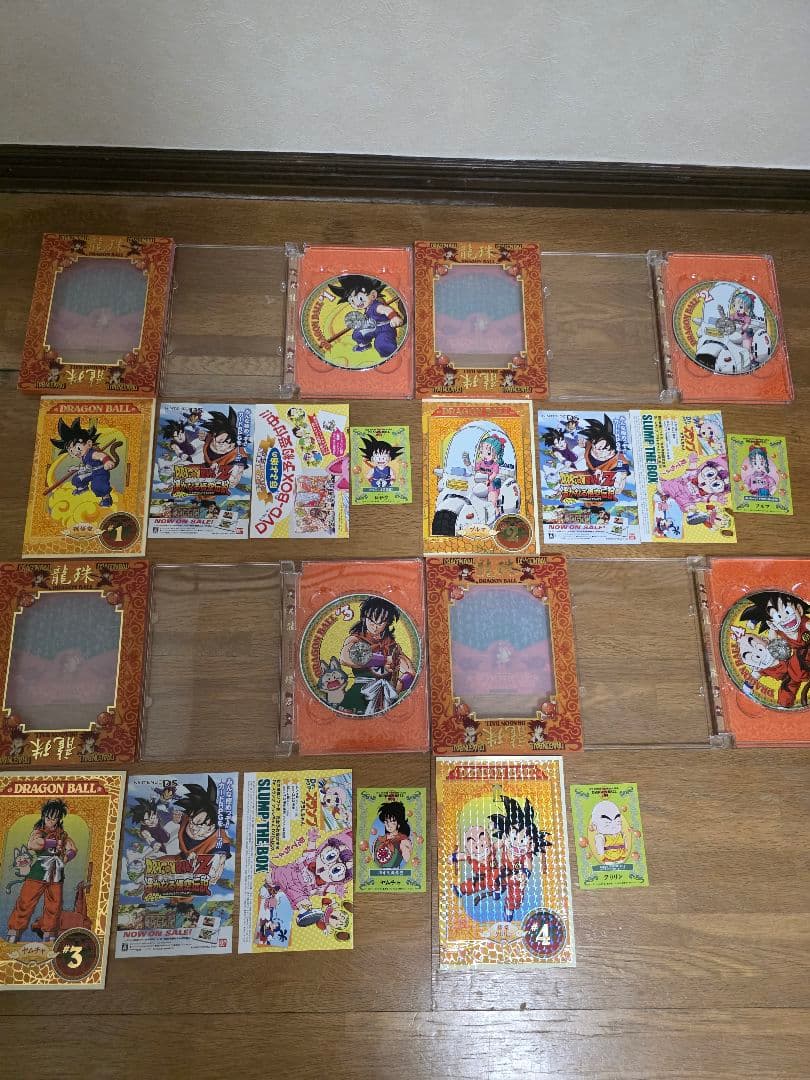 ドラゴンボール DVD 全巻セット　動作確認済み　応募カード有り