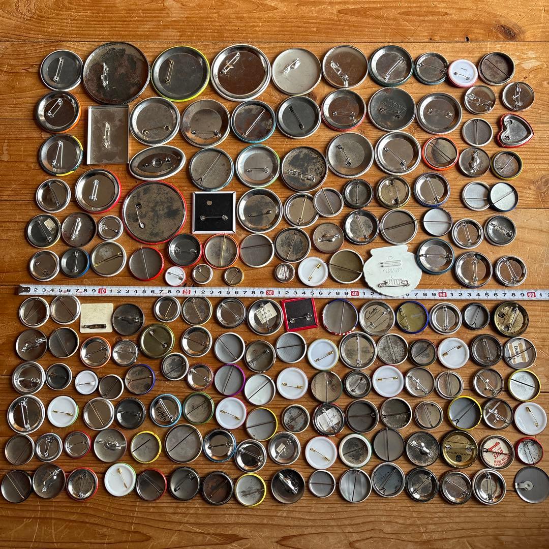 古*A様 ヴィンテージ缶バッジ／450個OVER ／US VINTAGE